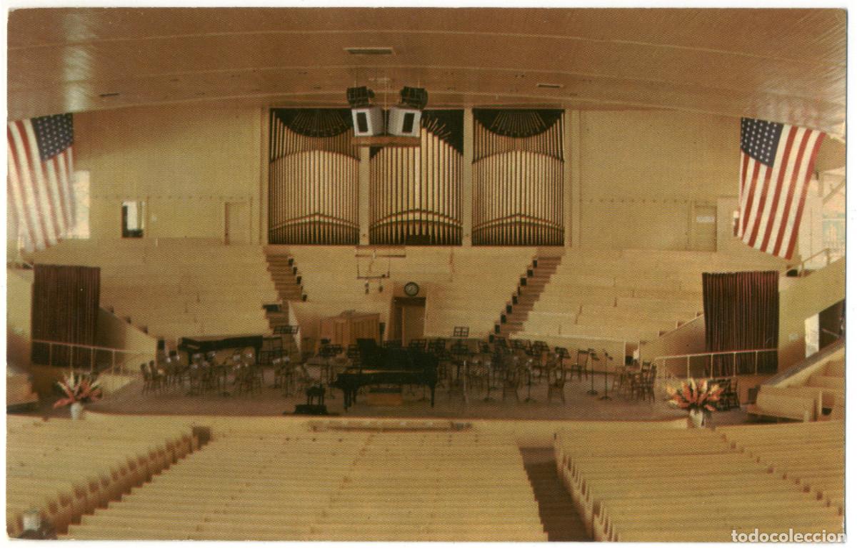 Postales: CHAUTAUQUA_Amphitheatre_Curteichcolor / Teatros NY