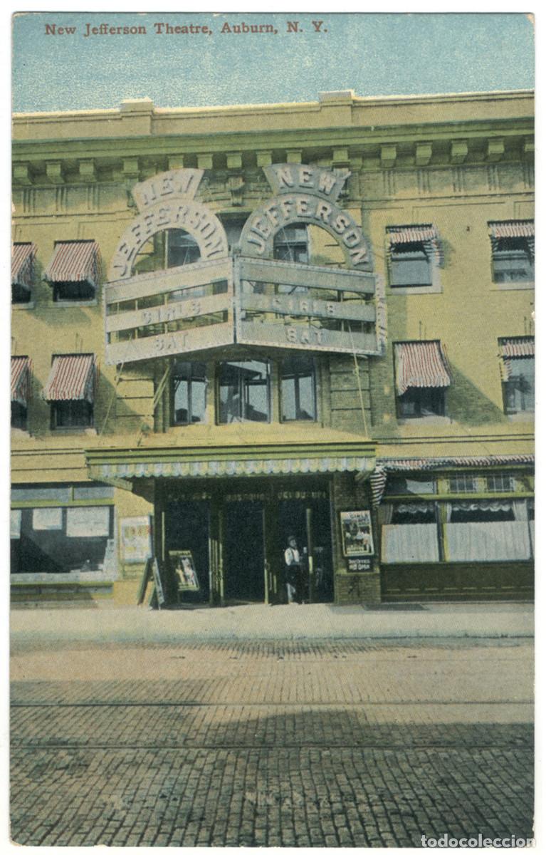 Postales: AUBURN_Jefferson Theatre_Rochester news / Teatros NY