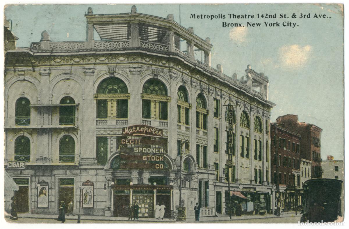 Postales: BRONX_Metropolis Theatre_Sin datos / Teatros NY