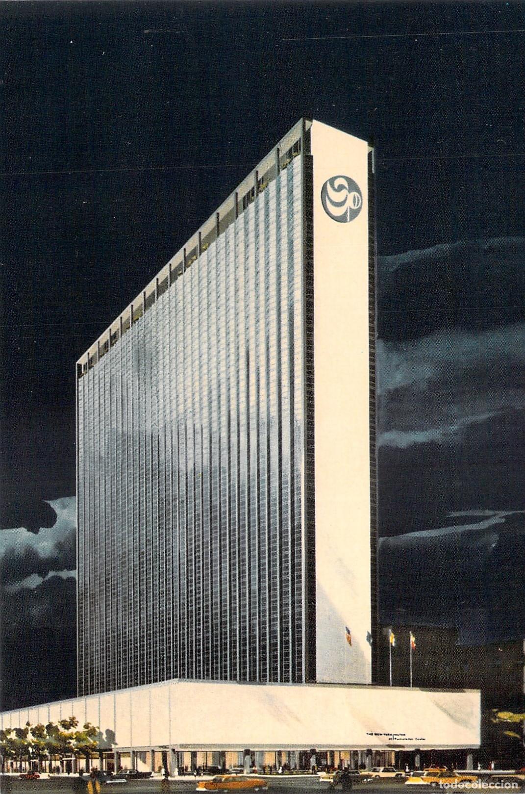 Postales: Postal del Hotel The New York Hilton en Rockefeller Center Nueva York