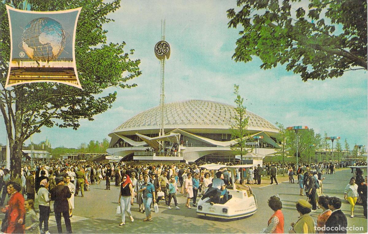 Postales: Postal Pabell&oacute;n de General Electric Feria Mundial de Nueva York
