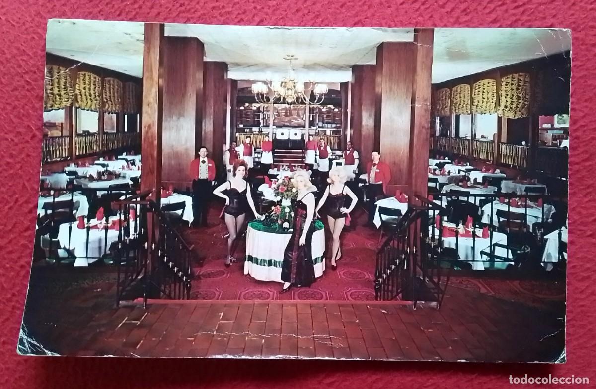 Postales: POSTAL POSTCARD THE NEW HAYMARKET RESTAURANT AND FIREPLACE LOUNGE IN STATLER HILTON HOTEL NUEVA YORK