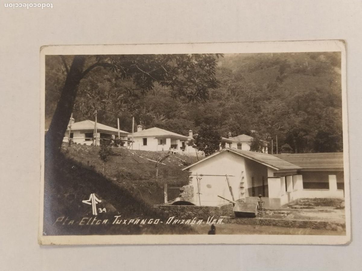Postales: MEXICO - ORIZABA - CENTRAL ELECTRICA TUXPANGO - FOTOGRAFICA -POSTAL ANTIGUA-(116.159)