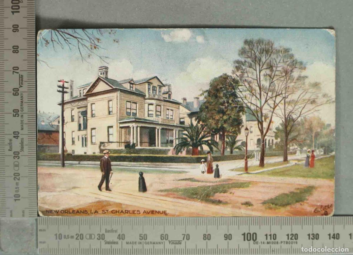 Postales: POSTAL. New Orleans, LA - St. Charles Avenue - Residence
