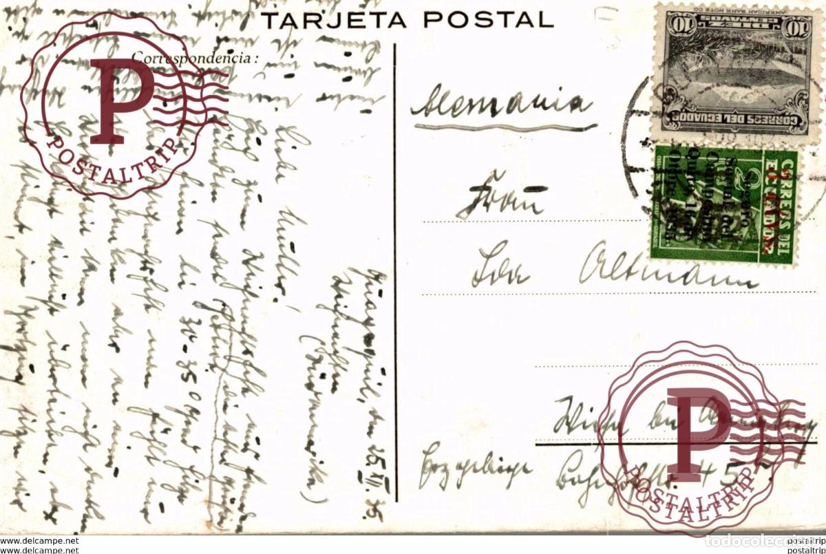 Postales: ECUADOR - LA ALAMEDA QUITO - Foto 2