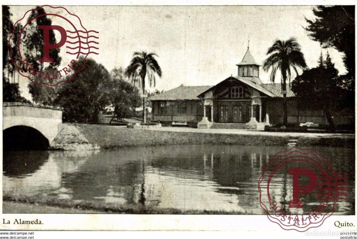Postales: ECUADOR - LA ALAMEDA QUITO