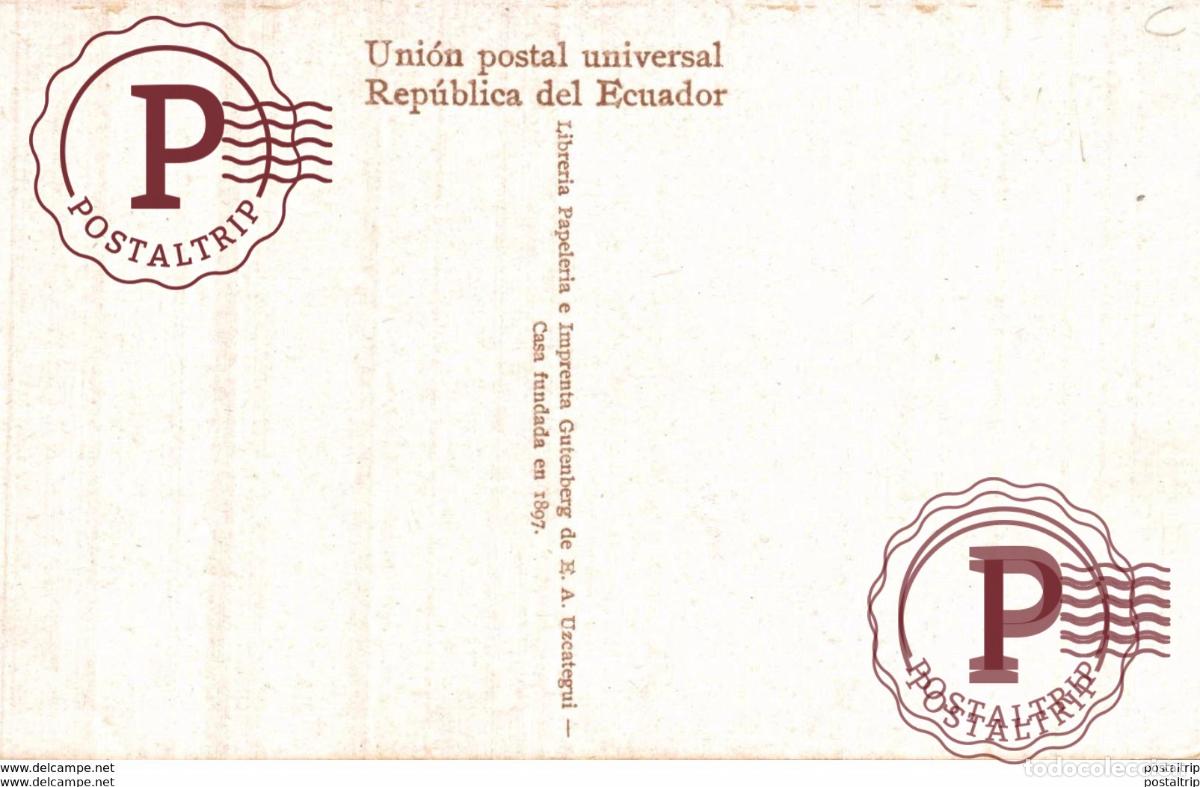Postales: ESCUEA DE INGENIEROS QUITO Ecuador - Foto 2