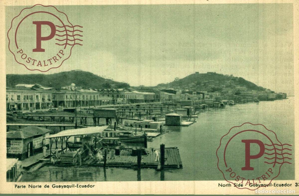 Postales: ECUADOR. GUAYAQUIL. PARTE NORTE.