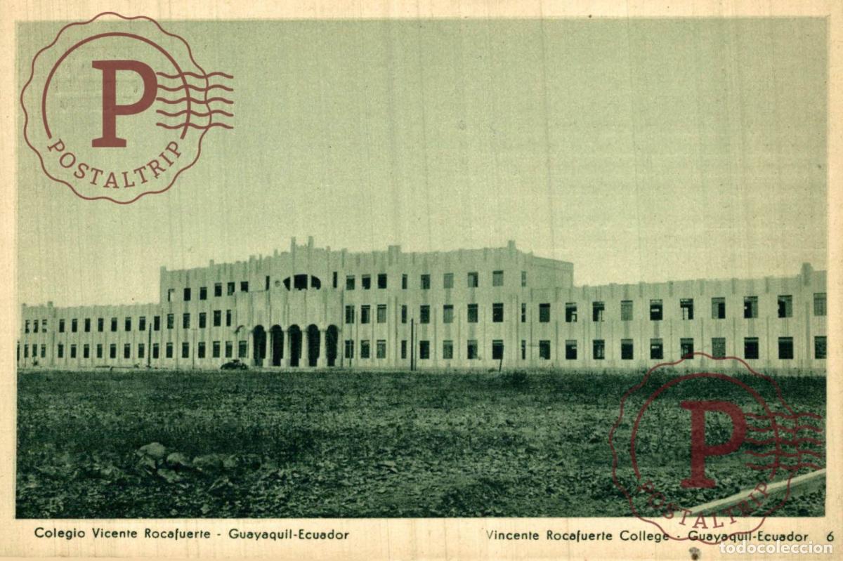 Postales: ECUADOR. GUAYAQUIL. COLEGIO VICENTE ROCAFUERTE.