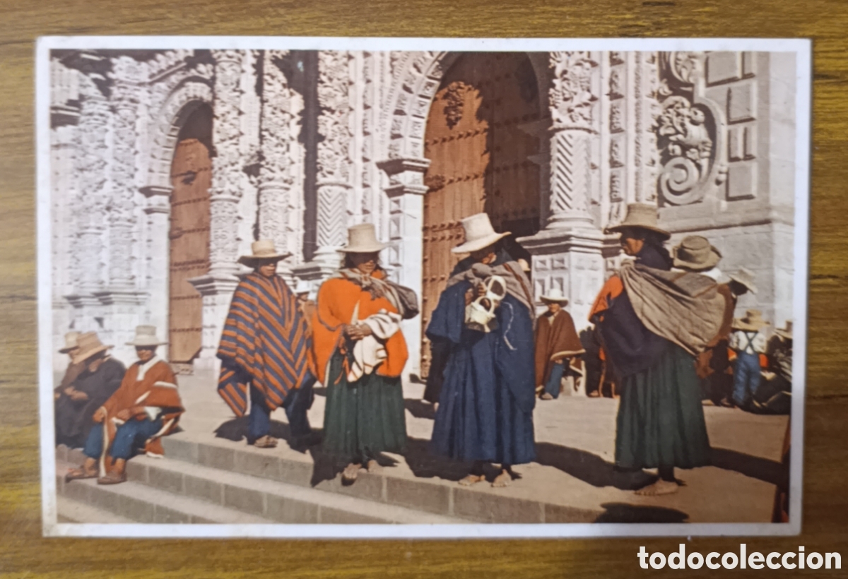 Postales: Postal Antigua de Per&uacute; - Catedral de Cajamarca (N&ordm; 103) - Edici&oacute;n Tarjetas Tur&iacute;sticas Lima - No Circ