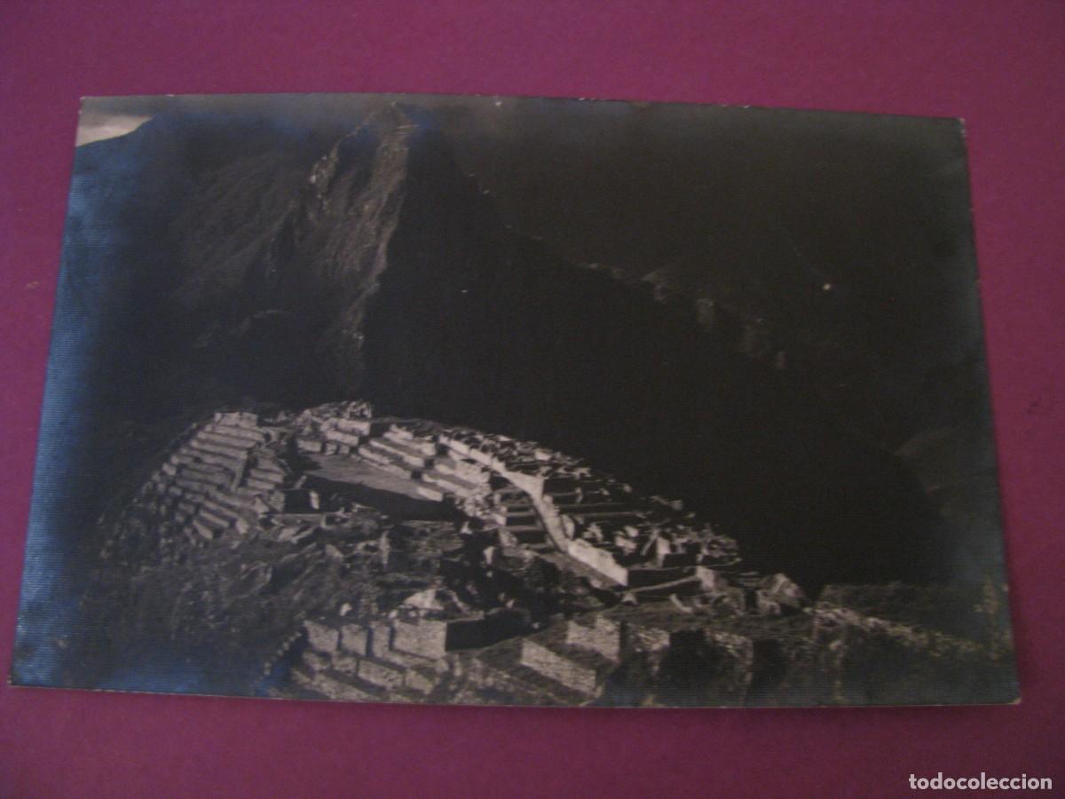 Postales: POSTAL FOTOGRAFICA DE PERU. MACHUPICHU-CUZCO. CIRCULADA 1965