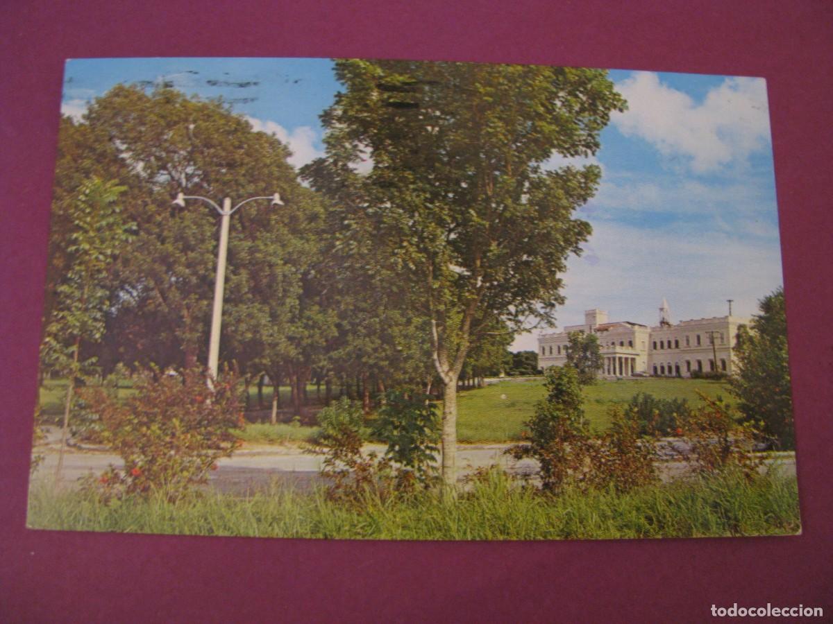 Postales: POSTAL DE PUERTO RICO, SANTURCE. COLEGIO UNIVERSITARIO SAGRADO CORAZON. CIRCULADA 1970