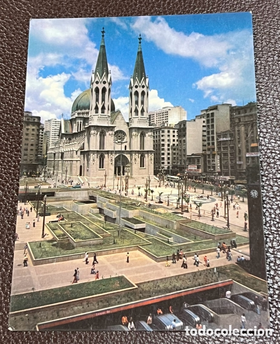Postales: Postal. S&atilde;o Paulo. Brasil. A&ntilde;os 80.