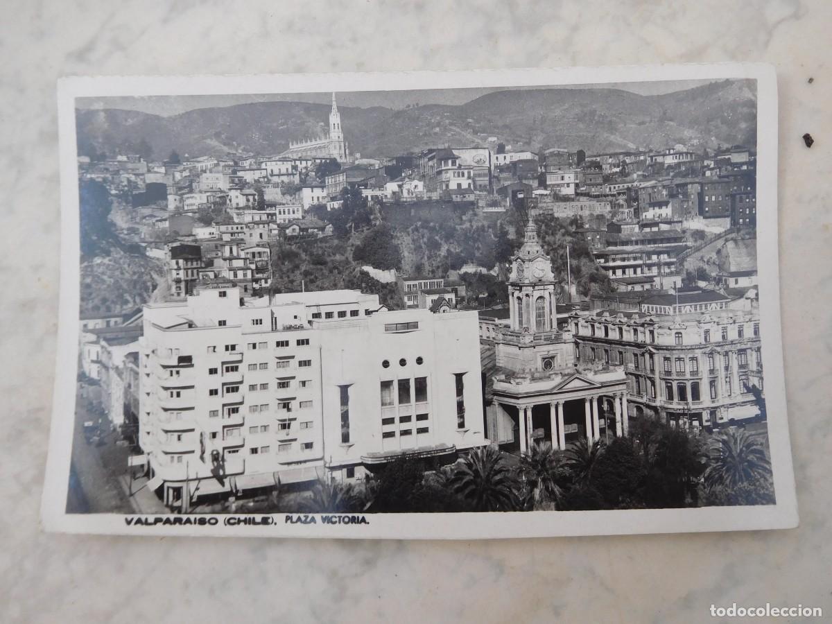 Postales: Postal de Chile. Valparaiso. Plaza Victoria
