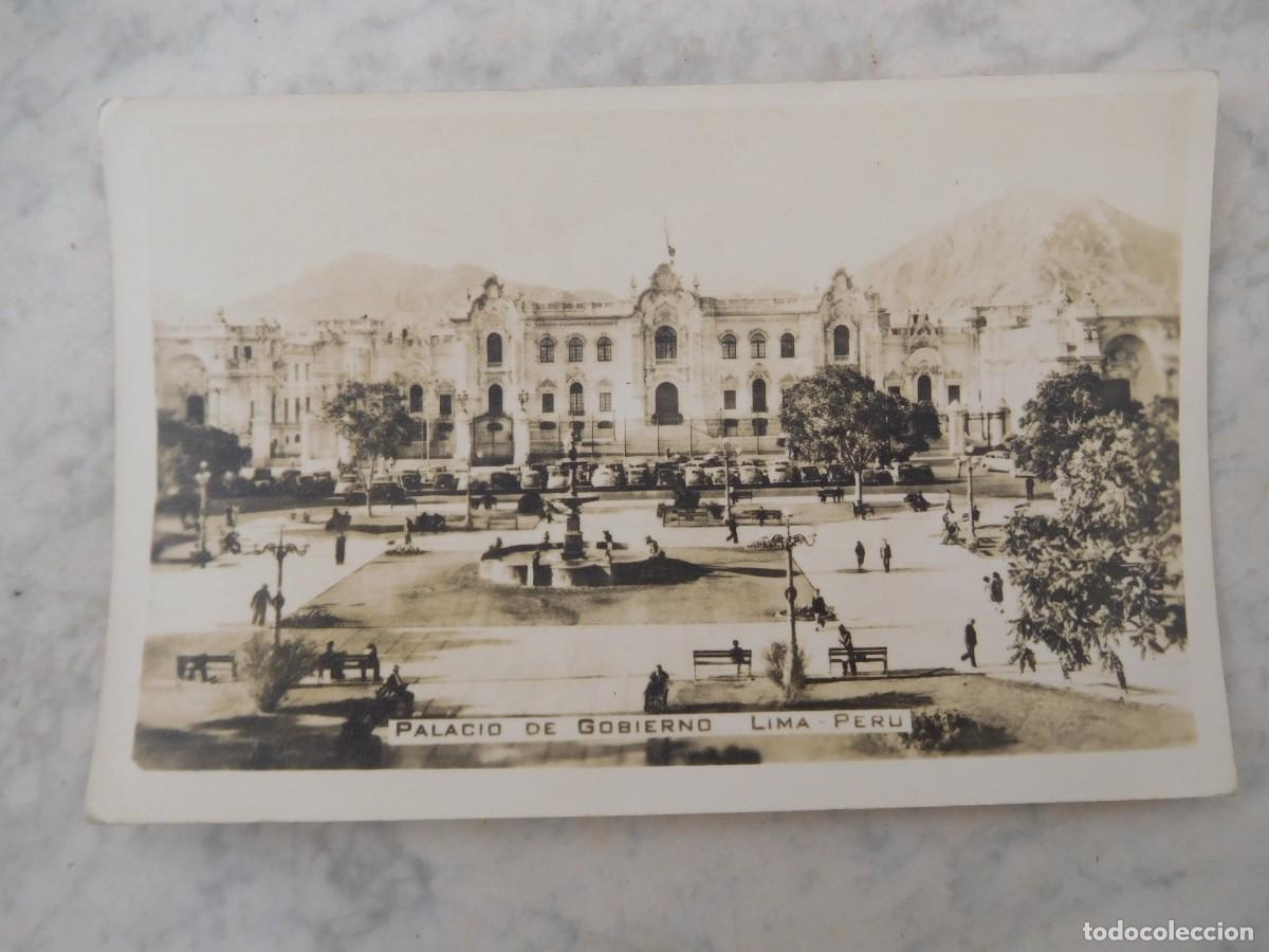 Postales: Postal de Per&uacute;. Lima. Palacio del gobierno