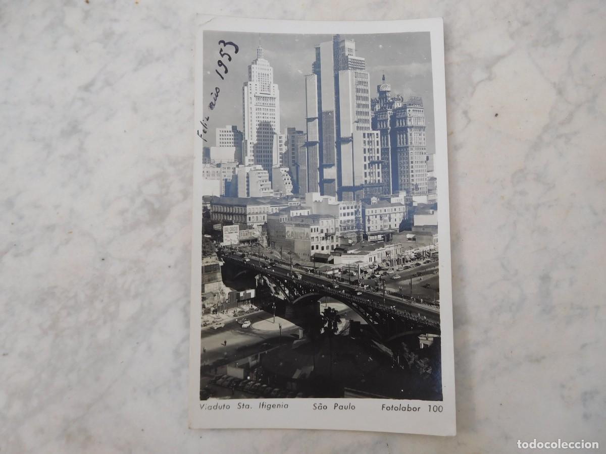 Postales: Postal de Brasil. Sao Paulo. Viaducto Sta. Ifigenia