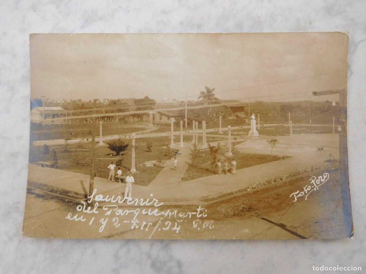 Postales: Postal de Cuba. Souvenir del parque Mart&iacute;