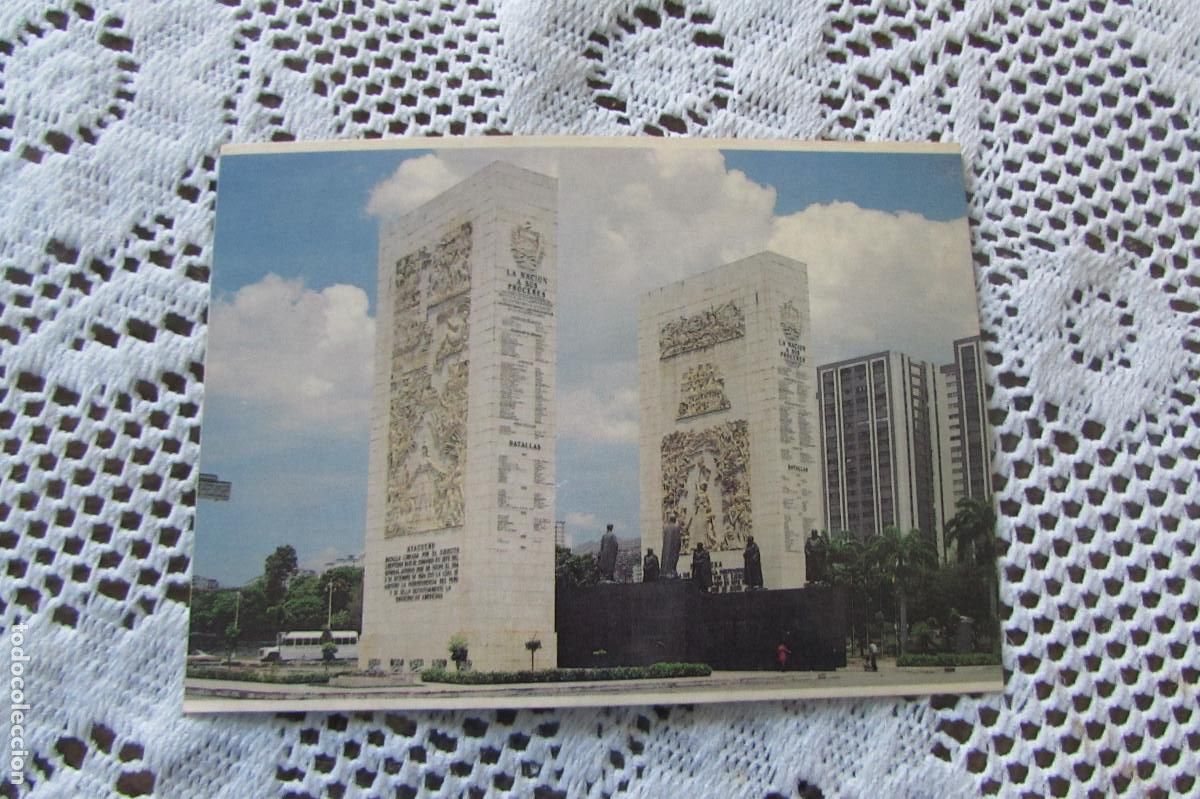 Postales: POSTAL DE VENEZUELA. CARACAS. MONUMENTO A LOS PR&Oacute;CERES.