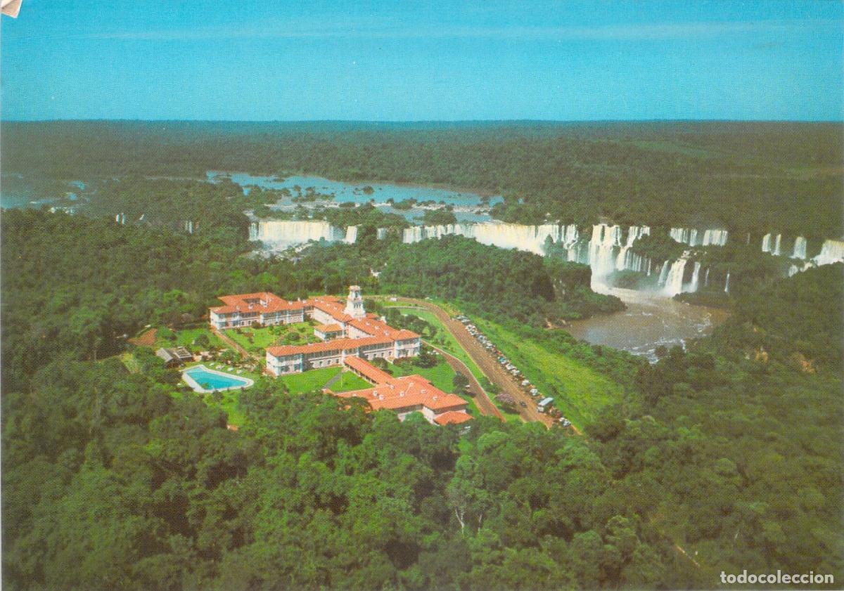 Postales: Postal A&eacute;rea del Hotel das Cataratas y Parque Nacional Iguaz&uacute;, Brasil