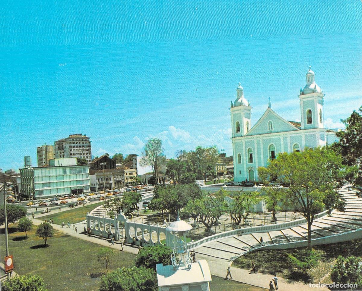 Postales: Postal de la Catedral de Manaus, Amazonas, Brasil