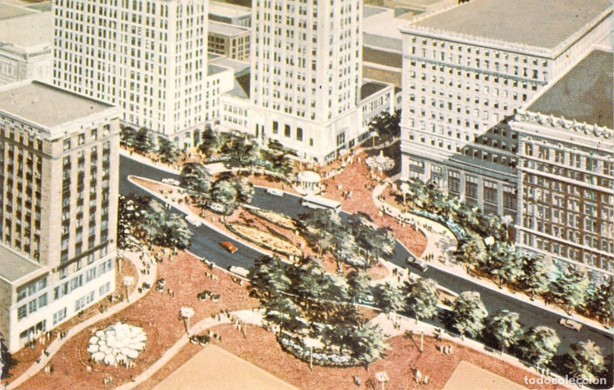 Postales: Postal de la Plaza Federal de Youngstown en Ohio