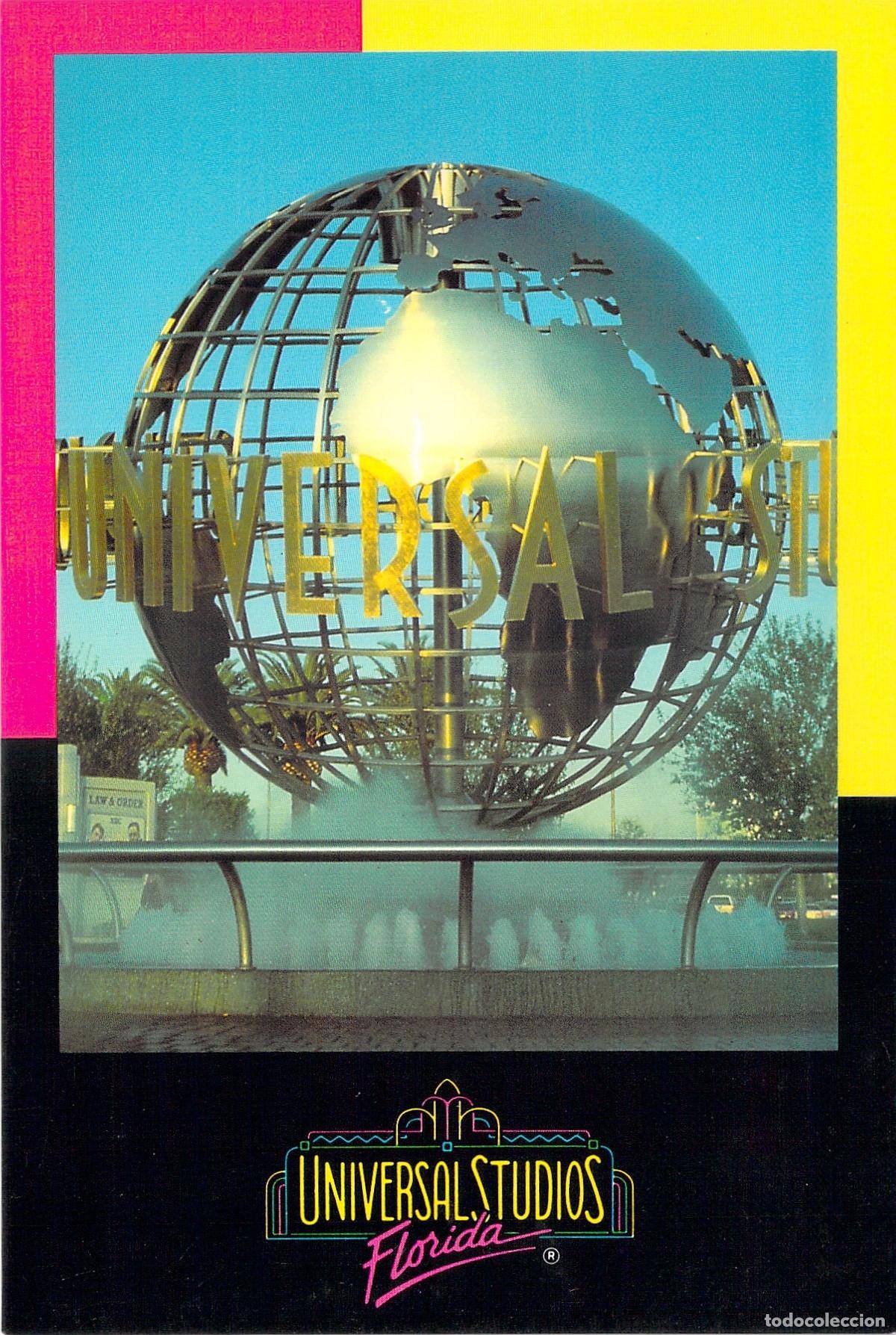 Postales: Postal Universal Studios Florida Globo Terr&aacute;queo de Entrada