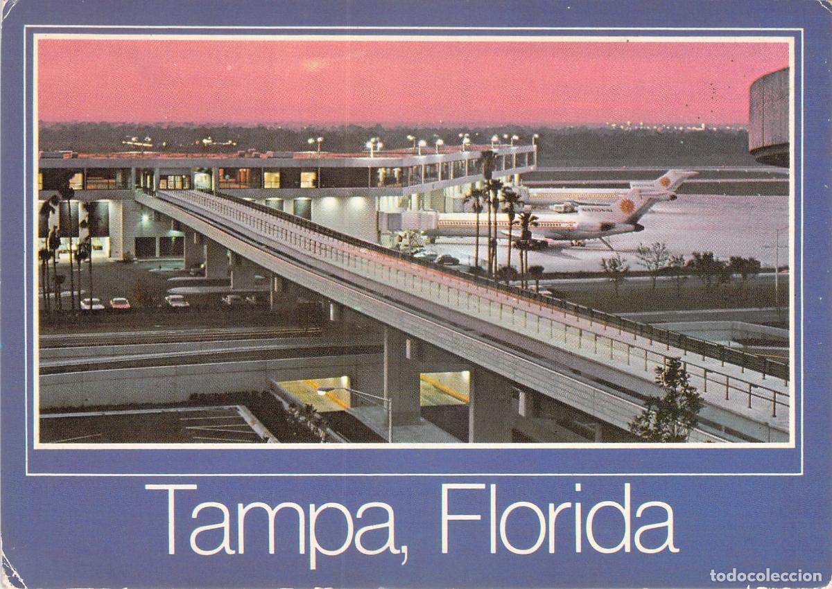 Postales: Postal del Aeropuerto Internacional de Tampa, Florida