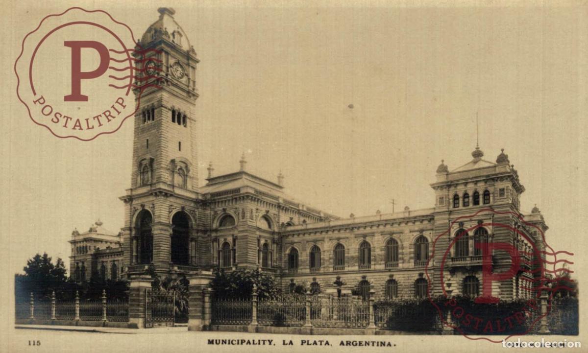 Cartes Postales: ARGENTINA. La Plata, Municipality. Rep&uacute;blica Argentina.