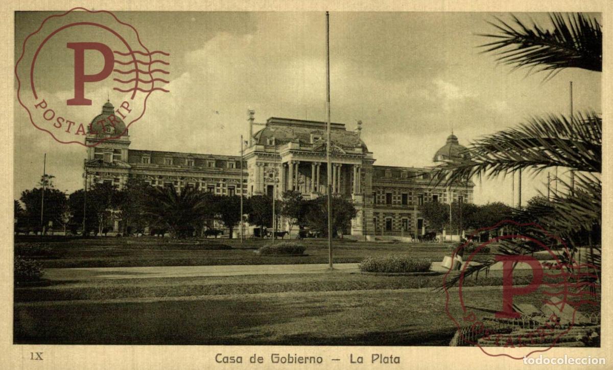 Cartoline: ARGENTINA. La Plata - Casa De Gobierno. Rep&uacute;blica Argentina.