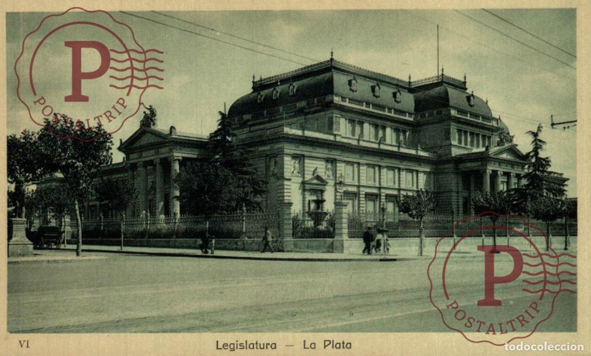 Postcards: ARGENTINA. La Plata - Legislatura. Rep&uacute;blica Argentina.