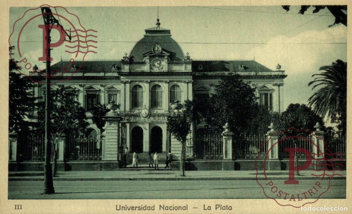 Postcards: ARGENTINA. La Plata - Universidad Nacional. Rep&uacute;blica Argentina.