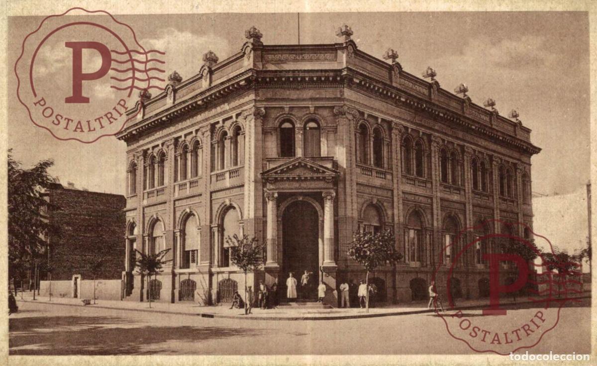 Postcards: ARGENTINA. La Plata - Banco Hipotecario Nacional Sucursal. Rep&uacute;blica Argentina.