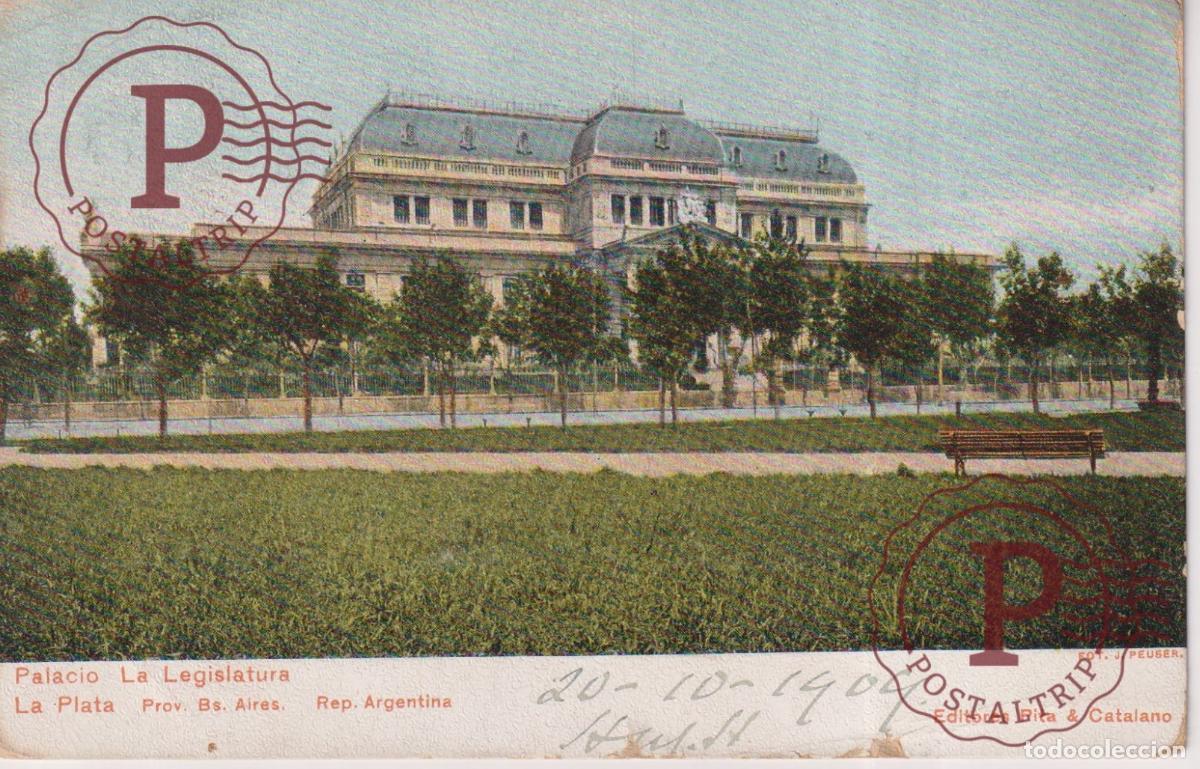 Postcards: ARGENTINA. La Plata, Palacio La Legislatura. Rep&uacute;blica Argentina.