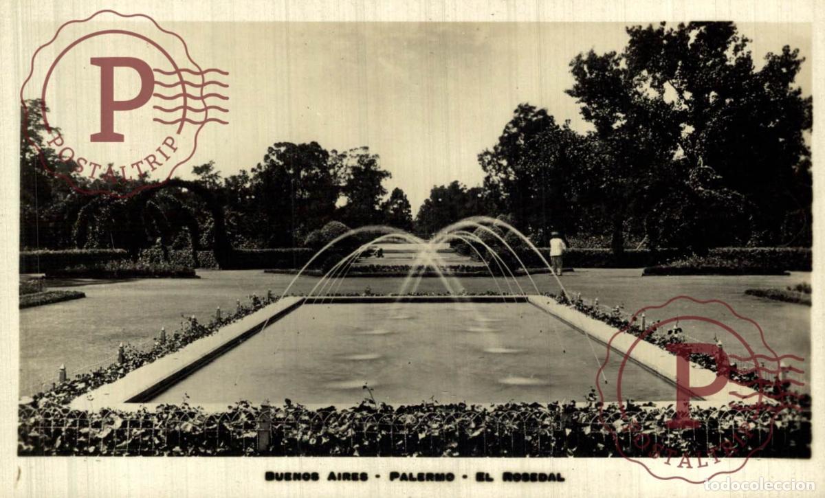 Postcards: ARGENTINA. BUENOS AIRES. ROSEDAL. RPPC. FOTOGRAFICA
