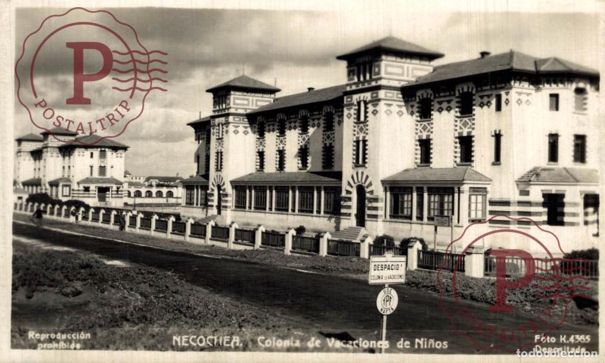 Postcards: ARGENTINA. NECOCHEA COLONIA DE VACACIONES DE NI&Ntilde;OS. RPPC. FOTOGRAFICA KOHLMANN