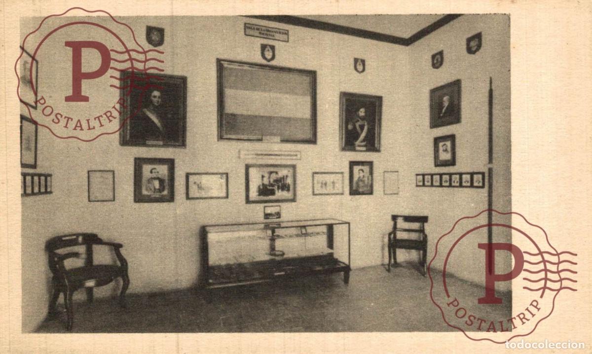 Postales: ARGENTINA. MUSEO Y BIBLIOTECA DE LA CASA DEL ACUERDO. SAN NICOLAS. SALA DE ORGANIZACION NACIONAL. 18