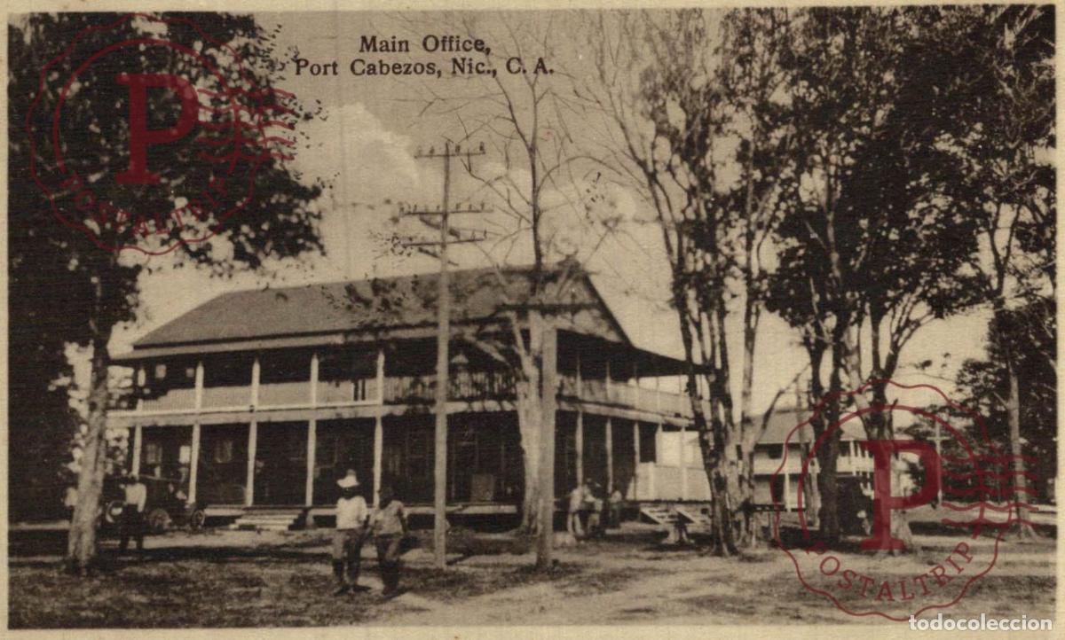 Postales: NICARAGUA MAIN OFFCE PORT CABEZOS