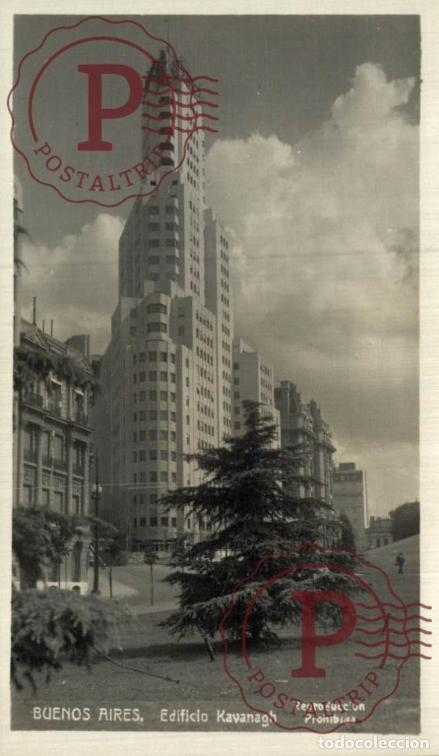 Postales: ARGENTINA. BUENOS AIRES. EDIFICIO KAWANAGH. RPPC FOTOGRAFICA BOURQUIN