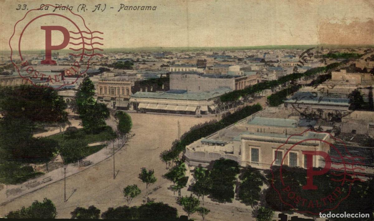 Postales: ARGENTINA. LA PLATA. PANORAMA.