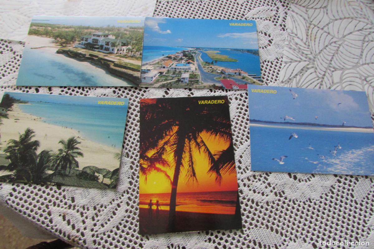 Postales: LOTE 5 POSTALES VARADERO CUBA