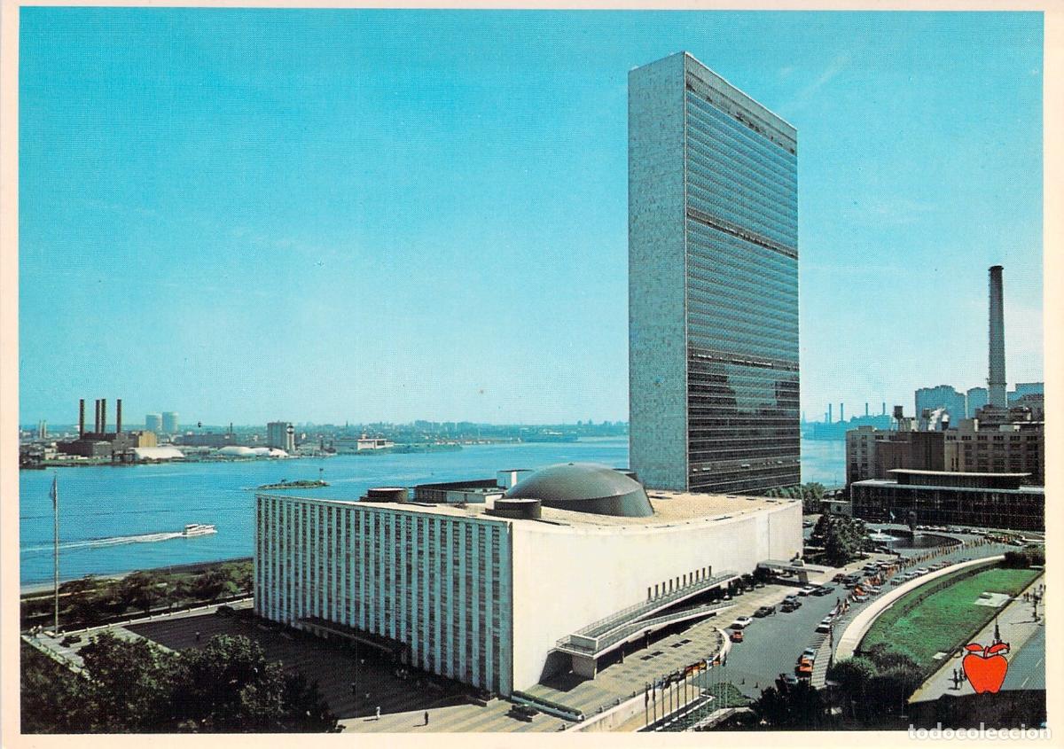 Postales: Postal Sede de las Naciones Unidas en Nueva York, ONU