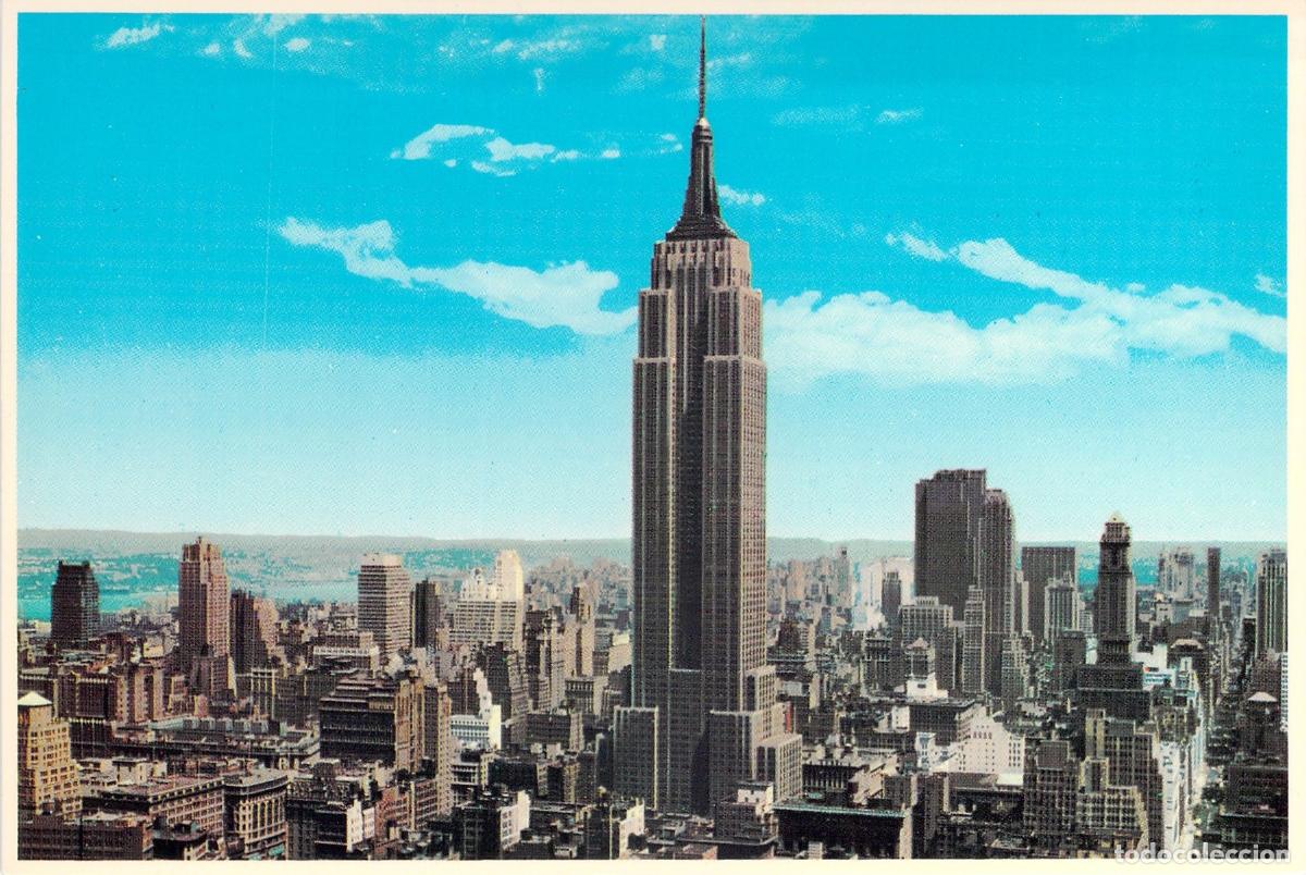 Postales: Postal del Empire State Building y Skyline de Nueva York