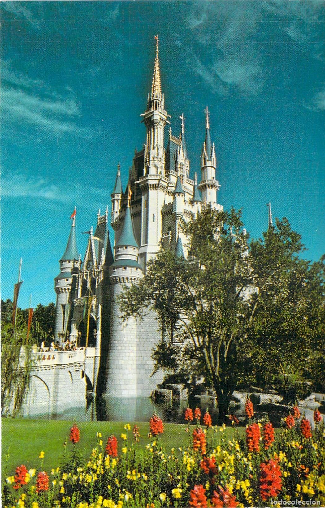 Postales: Postal del Castillo de Cenicienta en Walt Disney World Florida