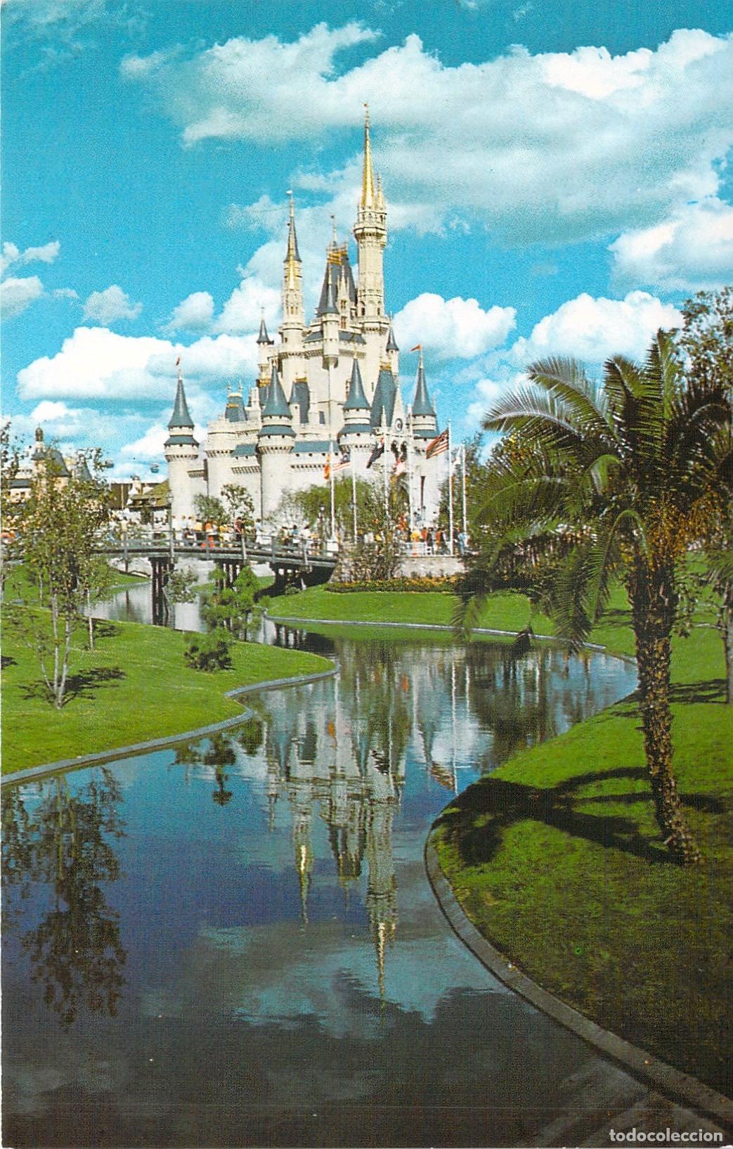 Postales: Postal del Castillo de Cenicienta en Walt Disney World Florida