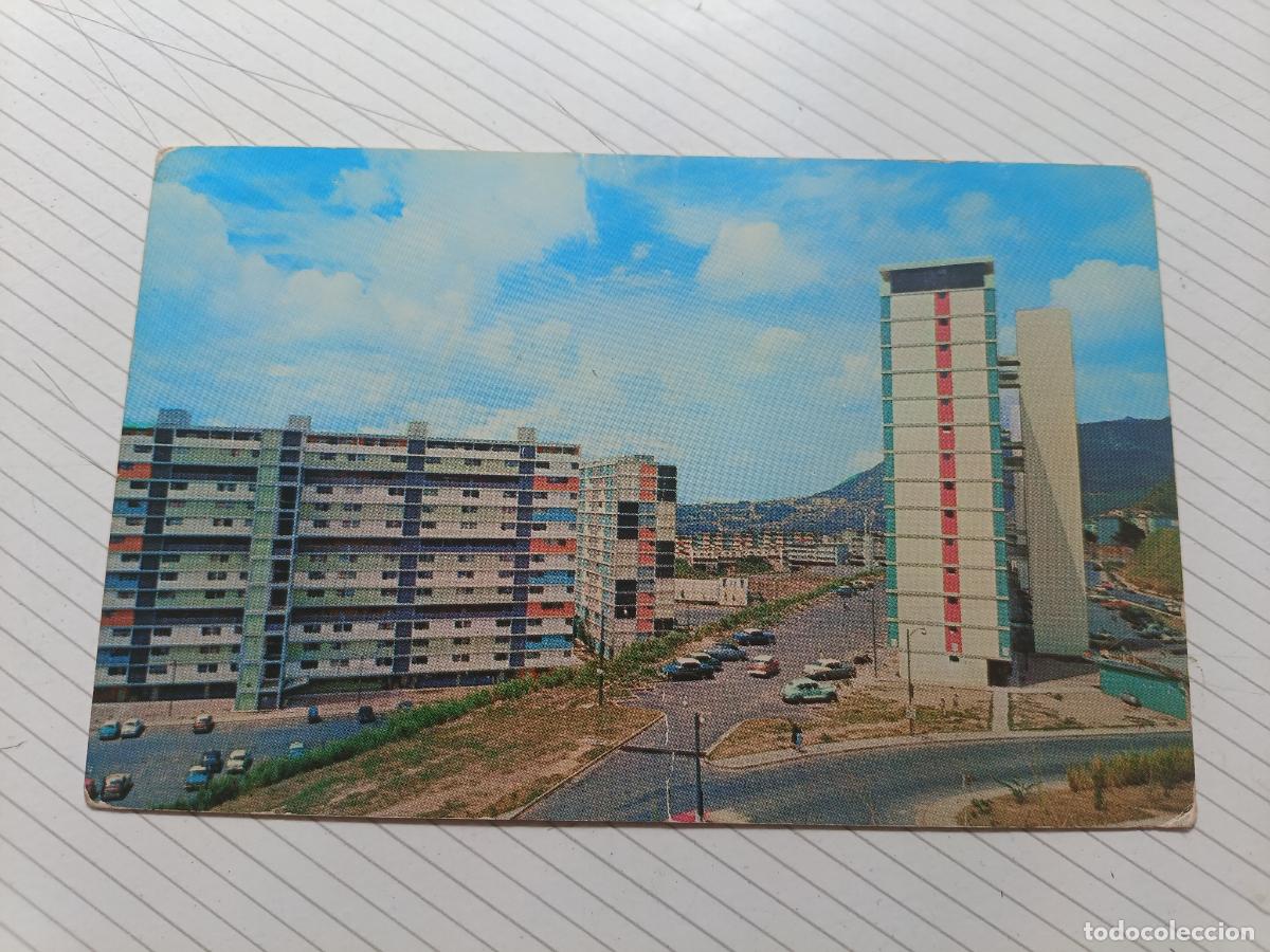 Postales: Caracas, Banco Obrero, Venezuela, postal escrita