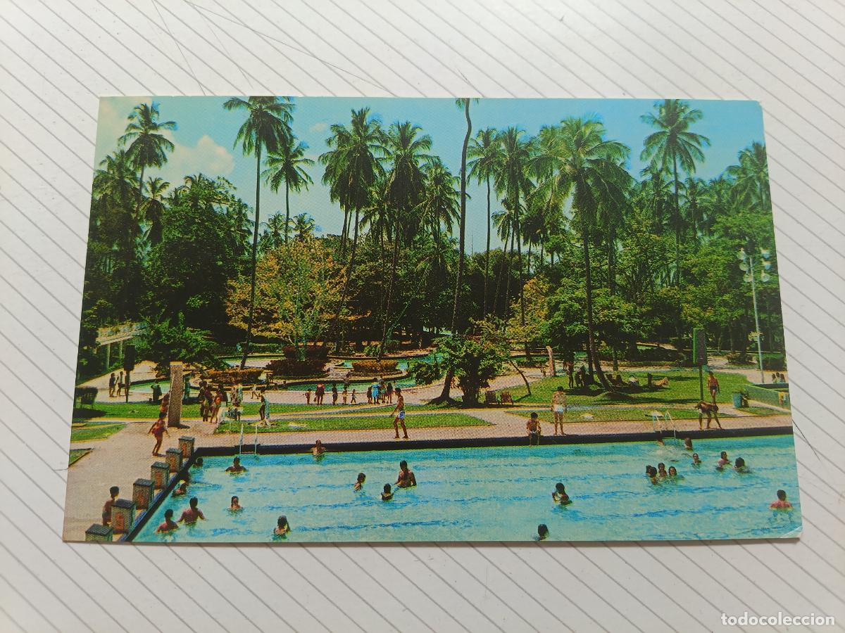 Postales: Club Puerto Azul, Venezuela, postal escrita