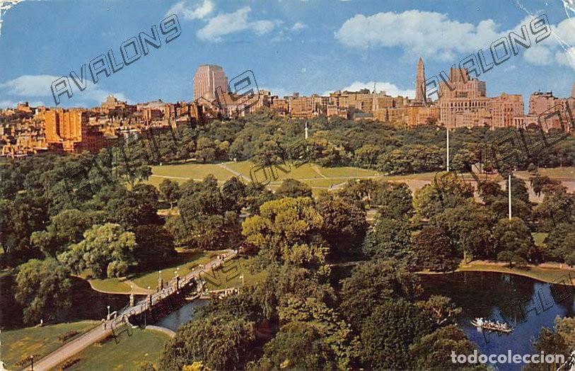Postales: Jardines p&uacute;blicos de Boston (Estados Unidos) - Sin Circular - A&ntilde;os 60
