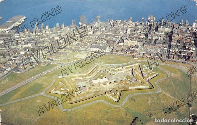 Postales: Vista a&eacute;rea THE CITADEL en Halifax, Nueva Escocia (Canad&aacute;) - A&ntilde;os 60 - Sin circular