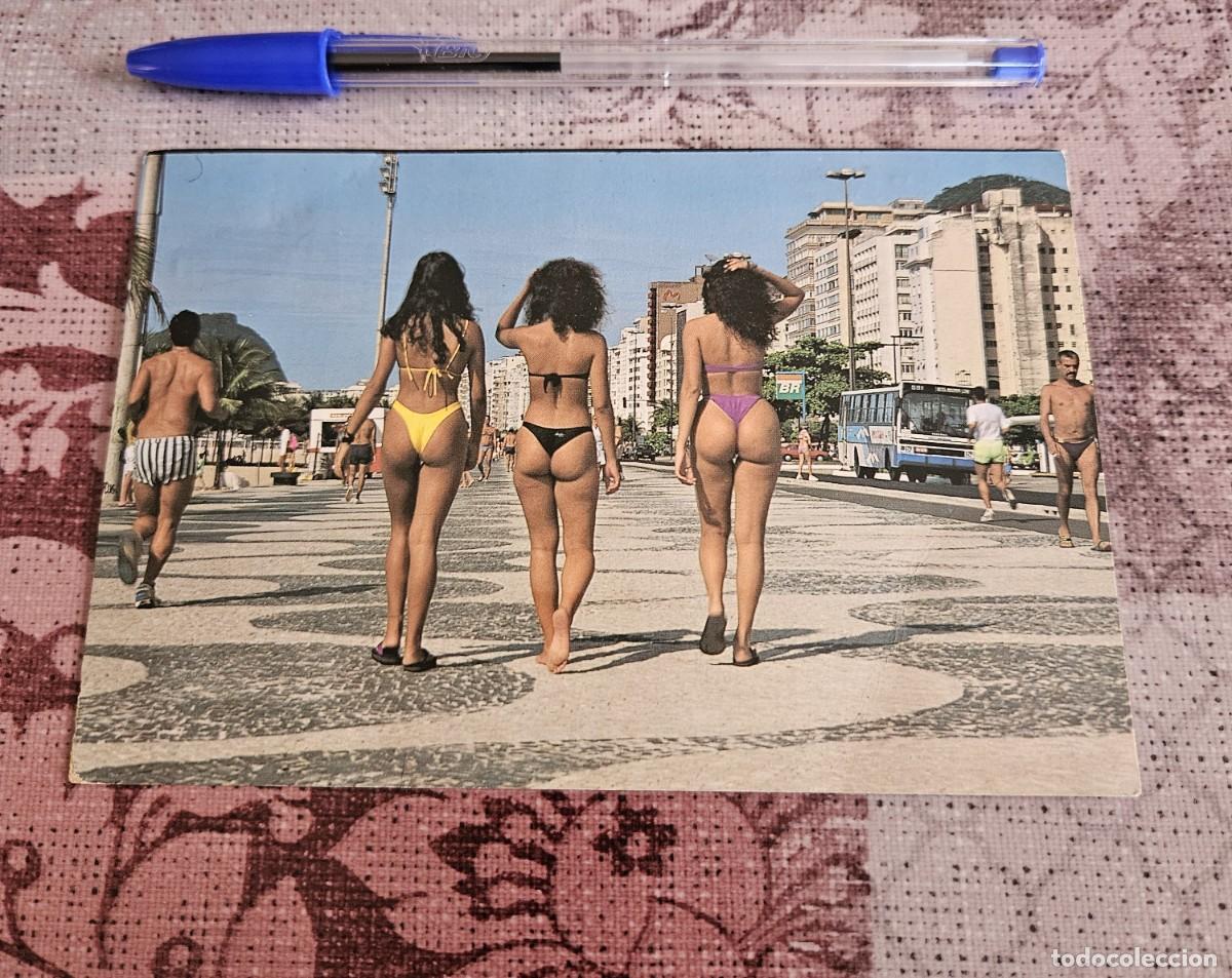 Postales: Tarjeta Postal Brasil Tur&iacute;stico Playa De Copacabana( Rio De Janeiro), Circulada.