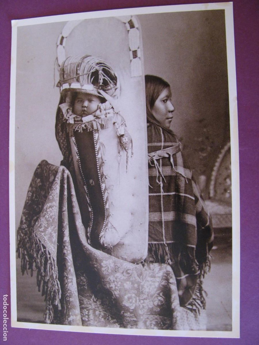 Postales: POSTAL DE EE.UU. ED. AZUSA 2000. NATIVOS AMERICANOS. PAPOOSE AND MOTHER, UTE